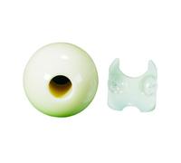 kowaku Billiards Training Cue Ball with Hole for Stroke Practice And Aiming, Small for Snooker