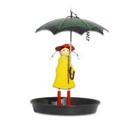 kowaku Bird Feeder Birdfeeders Metal Weatherproof for Bird Lovers Birds Feeding Water Feeder Station for Deck Yard Outdoor Garden