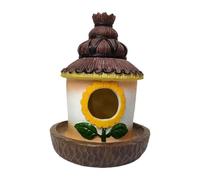 kowaku Bird House with Feeder Hanging Hut Yard Parakeets Sparrows Hummingbird Nest