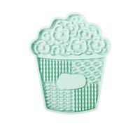 kowaku Bird Slow Feeder Mat Parrot Food Feeder Supplies Bird Foraging Mat for Budgies, Green
