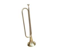 kowaku C Flat Bugle Cavalry Trumpet, Scouting Trumpet Bugle Golden Trumpet for Beginner Stage Performance Cavalry Adults Children,