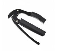 kowaku Capo Guitar Capo Quick Change Capo Fretboard Clamp With Metal Core And Silky Silicone Cushion For Reliable Clamping And Tone suitable for lessons songwriting rehearsals stage use, Black