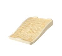 kowaku Cat Litter Double Layer Trapping Mat Litter Catcher Pad for Kitten, Yellow