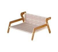 kowaku Cat Scratcher Bed Pet Lounger Resting Chaise Cat Scratching Board for Bunny Dogs, Summer Mat
