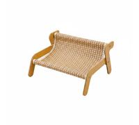 kowaku Cat Scratching Bed Cat Bed Cat Scratcher Cat Lounger Cat Sofa With Sturdy Wood Structure And Textured Scratch Area For Sofa Protection And Calm, Cooling Mat Style