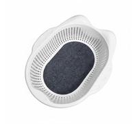 kowaku Cat Sleeping Basket Cat Bed House Lounger Cradle Lightweight With Breathable Sides Surface suitable for indoor cats dorms rentals, White, Cat Bed With Mat