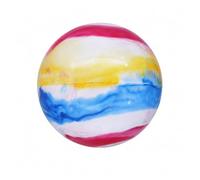 kowaku Children Inflatable Ball PVC Lightweight Polka Dot with Inflation Valve Soft Touch Structure Suitable for Summer Outings Group Games, 18 inch (approx. 45 cm diamete