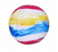 kowaku Children Inflatable Ball PVC Lightweight Polka Dot with Inflation Valve Soft Touch Structure Suitable for Summer Outings Group Games, 15 inch (approx. 35 cm diamete