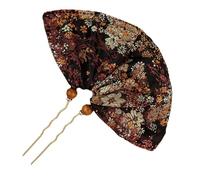 kowaku Chinese Hair Pin Classical Embroidery Hair Fork Pin for Cosplay Performances