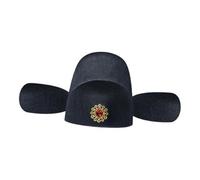 kowaku Chinese Operas Hat Ancient Chinese Official Men Hat for Stage Performance Drama, Style B