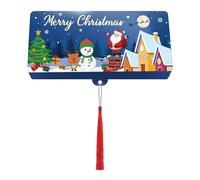 kowaku Christmas Money Holder Money Envelope, Supplies,DIY,Fun,with 10 Slots Card Holder for Dad Women Boys Girls Party Decor, Blue
