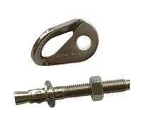 kowaku Climbing Anchor Mountaineering Equipment Protection Point Anchor Plate Designed for High Pulling Force Suitable for Sport Climbing, M12