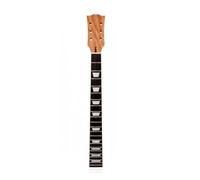 kowaku Composite Material Neck Electric Guitar Neck Replacement Rosewood Fretboard Reinforced Rod Classic Inlays Suitable for Custom LP Style Builds and Personal Instrument Repair