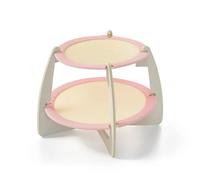 kowaku Cooling Hammock Bed Cat Hammock Bed Perch with Wooden Frame and Light Supports for Stable Placement suitable for living, Pink Double-sided Mat With Natural Rush Grass And Imitation Rabbit Fur