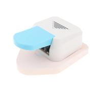 kowaku Corner Hole Punch Triangle Shape Pattern DIY Reusable Corner Trimmer Paper Punch for Magazines Gift Card Making Newspapers, Three horizontal bar