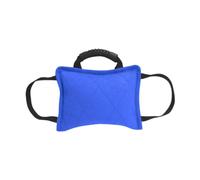kowaku Dog Bite Tug Toy Dog Bite Toy with 3 Strong Handles Indestructible Fun Interactive Play Sturdy Toys Training Equipment, blue