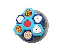 kowaku Dog Puzzle Feeder Slow Feeder Toy Treat Dispenser Rotating Puzzle Interactive Licking Mat Material With Suitable for indoor training mealtime enrichment use