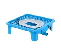 kowaku Dog Toilet Puppy Toilet Pet Potty Grid Toilet with Raised Design Keeps Paws And Floors Clean for Training Dogs And Cats, Blue