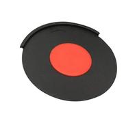 kowaku Drum Mute Pad Set Practice Cymbal Dampener Bass Drum Pad With Removable Center Rubber Body For Controlled Suitable for home practice apartment use quiet rehearsals, 16 Inch Round Pad