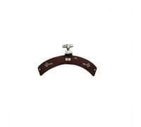 kowaku Drum Pad Dampener Snare Resonance Control Pad Leather-Like Attachment Metal Fastener Drum Accessory for Sound Shaping Suitable for Home Studio Drumming, Brown, M80