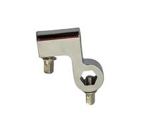 kowaku Drum Pedal Connector Bass Drum Foot Pedal Chain Connection Beater Holder Clip Replacement Metal Accessory for Jazz Drum Drum Training Spare Part, Sliver