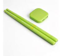kowaku Electronic Percussion Dev Compact Electronic Drum Kit Set With Silent and Converter PVC Suitable for Students Beginners Dorm Rooms Travel, Green