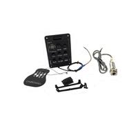 kowaku EQ Equalizer Pickup System,Replacement Parts,Musical Instrument,Preamp Tuner System,Acoustic Guitar Piezo Pickup for 201