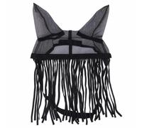 kowaku Equine Face Horse Fly Face Cover Guard Featuring Airy Mesh Fringe Barrier And Adjustable Closures For Eye Coverage And Calm Behavior suitable for outdoor riding turnout pasture