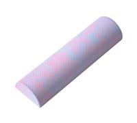 kowaku EVA Half Round Foam Roller Yoga Block Muscle Massage with Massage Floats Point Yoga Column Balance Trainer for Home Adults, 30cmx6.3cm