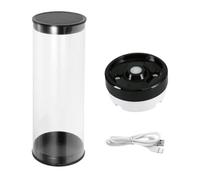 kowaku Feather Shuttlecock Humidifier Steaming Machine Humidity Keeper Rechargeable Moisturizing Device Badminton Ball Steamer, Black White