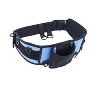 kowaku Fishing Waist Belt, Rod Holder Lightweight Casting Pole Holder Waistband for Camping Hiking Fishermen, Outdoor, Women, Men, Blue