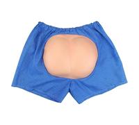 kowaku Funny Fake Butt Shorts Costume bottoms Carnival Halloween Outfits Stand Out, dark blue
