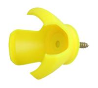 kowaku Golf Ball Retriever 3 Prong Lightweight Easy to Install Golf Ball Picker Accessories, Yellow