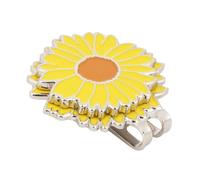 kowaku Golf Marker with Hat Clip,Golf Ball Marker Holder,Flower Shape,Professional,for Golfer