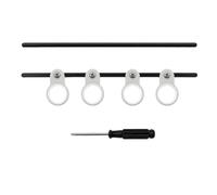 kowaku Guitar Finger Exerciser Mechanical Guitar Finger Expander Compact for Guitarists, White, Medium