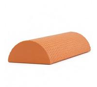kowaku Half-Round Foam Roller Textured Half Round Foam Roller Firm-Density for Yogis, Physical Therapy, Orange, 45 7.5
