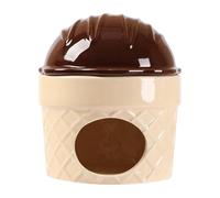 kowaku Hamster Accommodation, Hamster Nest in The Shape of A Dessert, Retreat for Small Animals, House for Chinchillas And Squirrels, Brown