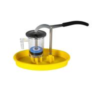 kowaku Hand Crank Water Pump Model with Clear Chamber and Support Rod for Teaching Fluid Mechanics and Pressure Concepts Suitable for University Physics Laboratories