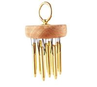 kowaku Handheld Wind Chime Percussion Instrument Chime Bar Tubular Bell Meditation Chime with Wooden Handle and Tubes for Clear Melodic Notes suitable for relaxation peaceful rooms