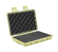 kowaku Hard Carrying Case Storage Organizer Multipurpose Travel Case Waterproof for Hardware Tools Testing Equipment Electronics, Beige S
