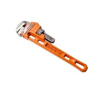 kowaku Heavy Duty Wrench with Toothed and Knurled Adjustment Nut for Tightening and Loosening Fittings Suitable for Plumbing Repair Workshop Construction Site Tasks, 250MM