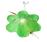 kowaku Industrial Toy With Butterfly Teaser Electric Interactive Pet Toy Automatic Chasing Game Indoor Plaything and construction with 1800mAh rechargeable power suitable for play training, Green