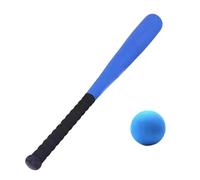 kowaku Kids Foam Baseball Bat and Ball T Ball Set Lightweight Soft Handle Children Softball Bat Soft Baseball Bat for Game Learning, Blue