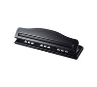 kowaku Loose Leaf Hole Puncher Paper Punch Machine Manual Compact B5 Convenient 9 Hole Punch Paper Punching for Craft Paper Studio
