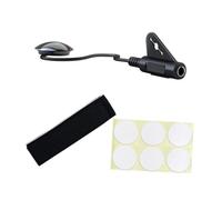 kowaku Microphone Piezo Pickup,Piezo Transducer Pickup,with Cable Stick Patch Design for Harp Violin Bass Electric Guitars, Standard