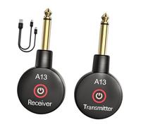 kowaku Mini Audio Guitar Transmitter Receiver Accessory Rechargeable 6.35mm Plug
