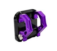 kowaku Motorcycle Folding Hook Hanger Mount Bracket Holder with Compact Folding Storage Arms and Strong Aluminum Alloy Body for Giorno125 Suitable for Daily, Purple