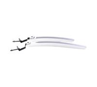 kowaku Mountain Bicycle Mudguard Set Accessories Easy Installation Spare Parts Mud Guard Repairing Front and Rear Bike Fender, White