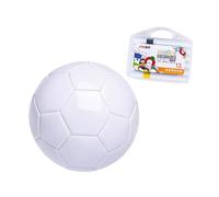 kowaku Painting White Soccer Ball, Football Soccer Practice Futsal 5 Size DIY Toy with Marker Paint Your Soccer Ball for Club Party