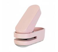 kowaku Paper Punch Single Hole Punch Handheld Craft Office Punch Compact Tool With Strong Metal Core And Easy One Hand Use Suitable for students office workers home users crafters, Pink
